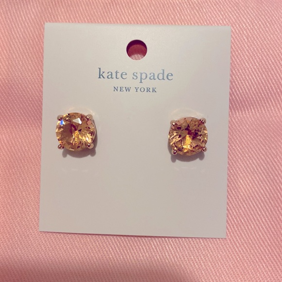 New! Kate Spade Rhinestone Earrings - Picture 1 of 3